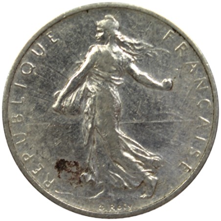 1 Franc Semeuse - verso
