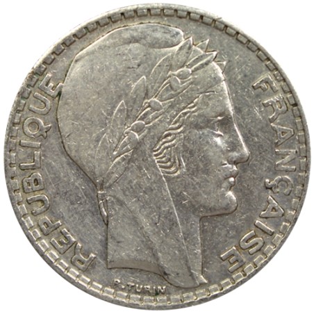 20 Francs Turin - verso
