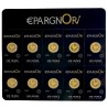 EpargnOr - Plaquette 10 x 1/10 oz - 2