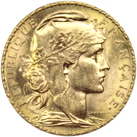 20 Francs Napoléon - verso